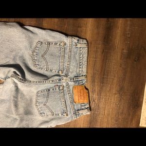 Vintage straight leg levi’s